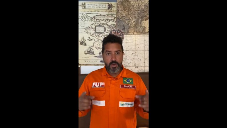 Deyvid Bacelar, coordenador-geral da FUP