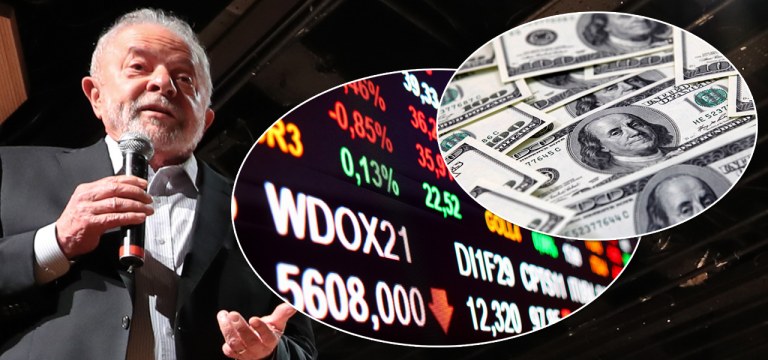 Luiz Inácio Lula da Silva, Bolsa de Valores e o dólar