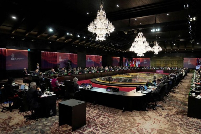 Cúpula do G20 reunida em Bali, Indonésia