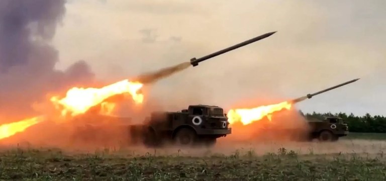 Mísseis do exército da Rússia