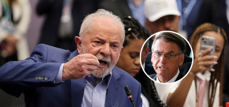 Lula e Bolsonaro