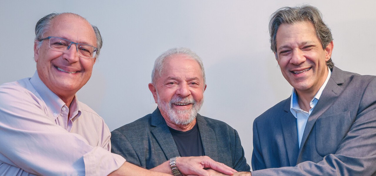 Alckmin, Lula e Haddad