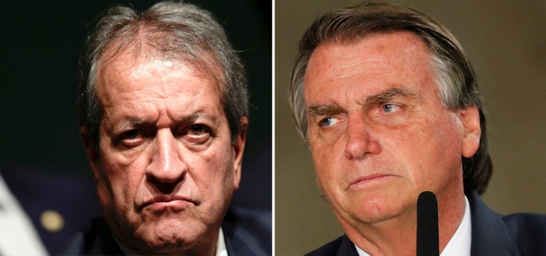 Valdemar Costa Neto e Jair Bolsonaro