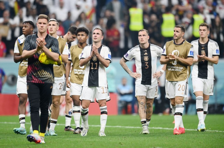 Jogadores da Alemanha ficam desolados após eliminação da Copa - 01/12/2022