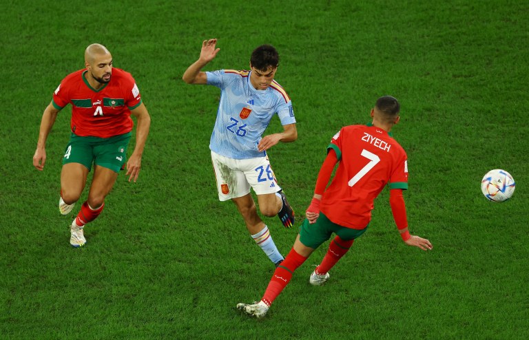 Partida entre Marrocos e Espanha