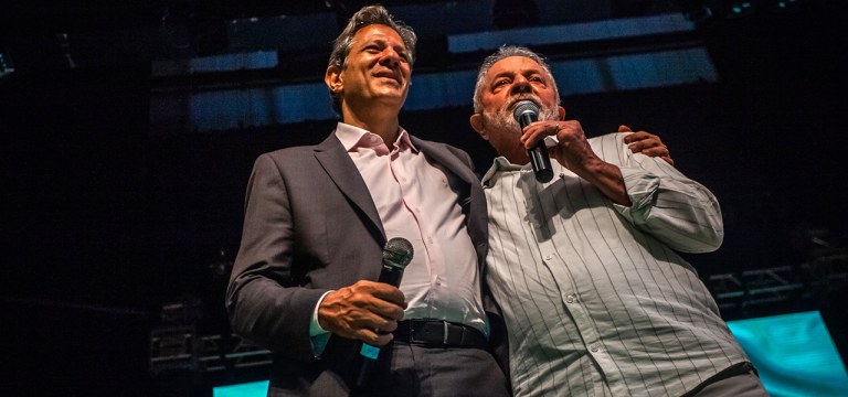 Haddad e Lula
