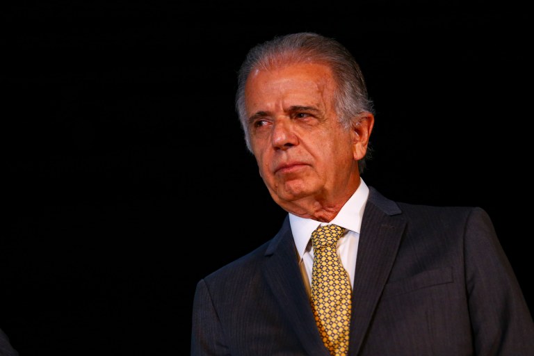 O futuro ministro da Defesa, José Múcio, durante anúncio de ministros no CCBB Brasília.