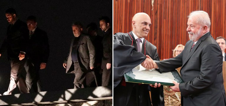 Alexandre de Moraes e Lula