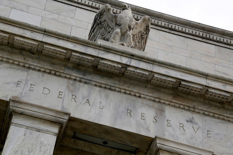 Fachada do prédio do Federal Reserve, banco central dos EUA, em Washington