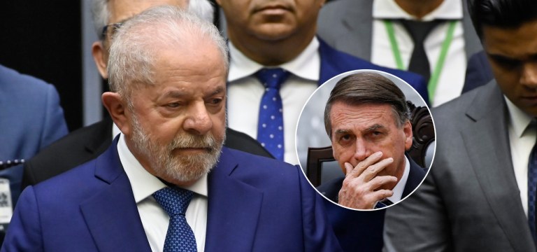 Lula e Bolsonaro