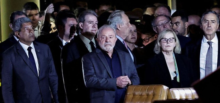 Lula na Praça dos Três Poderes