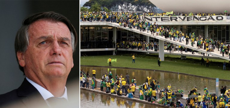 Bolsonaro e ataque terrorista no Congresso Nacional