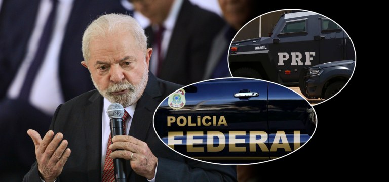 Presidente Lula, PF e PRF
