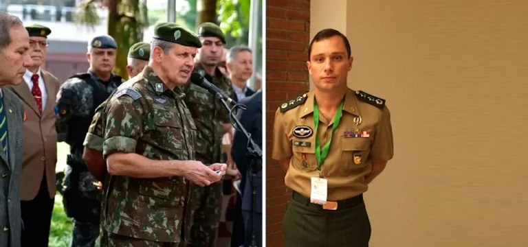 Tomás Paiva e tenente-coronel Cid