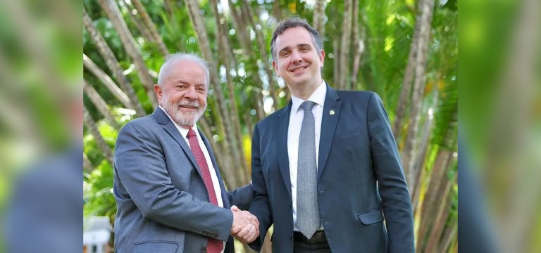 Lula e Rodrigo Pacheco
