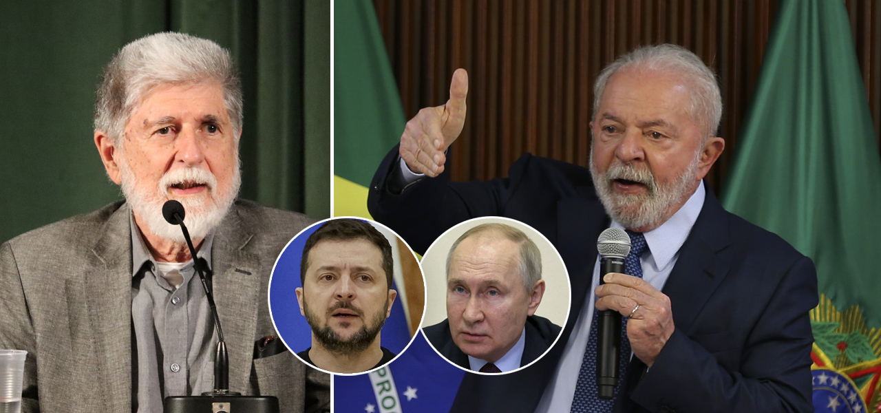 Celso Amorim, Lula, Putin e Zelensky