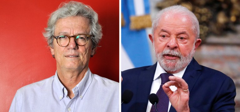 Paulo Nogueira Batista (à esq.) e Luiz Inácio Lula da Silva