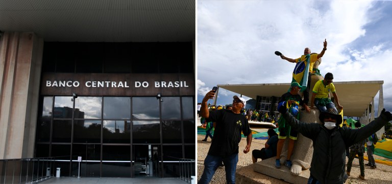 Banco Central do Brasil e ato terrorista em Brasília