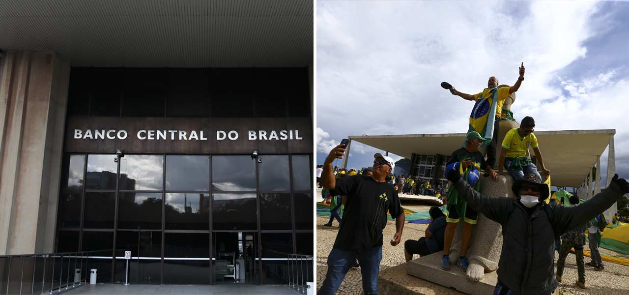 Banco Central do Brasil e ato terrorista em Brasília