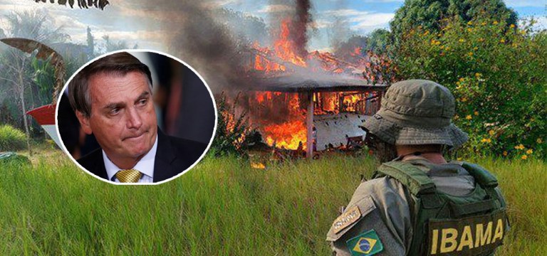 Jair Bolsonaro e operação do Ibama contra garimpeiros