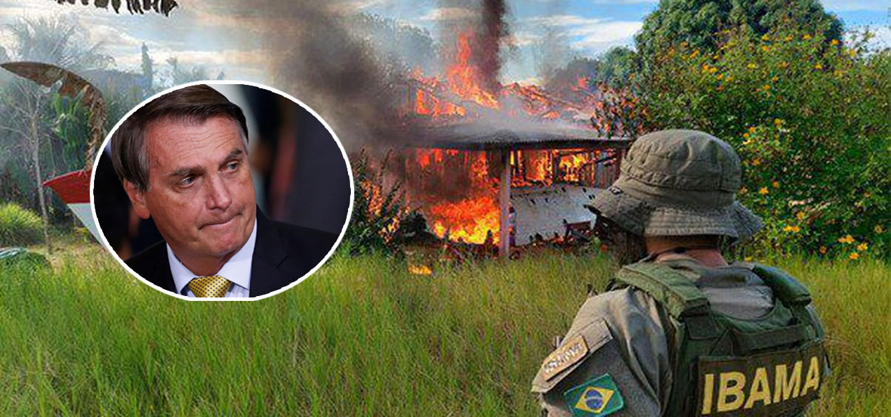 Jair Bolsonaro e operação do Ibama contra garimpeiros
