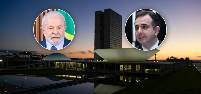 Lula e Rodrigo Pacheco