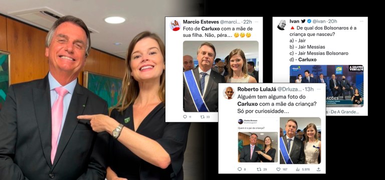 Jair Bolsonaro e Martha Seillier