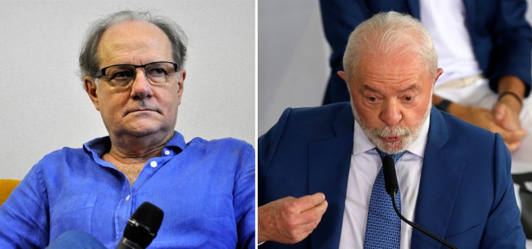 Mario Vitor Santos (à esq.) e Luiz Inácio Lula da Silva
