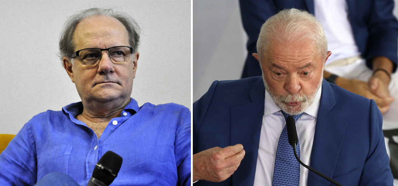 Mario Vitor Santos (à esq.) e Luiz Inácio Lula da Silva