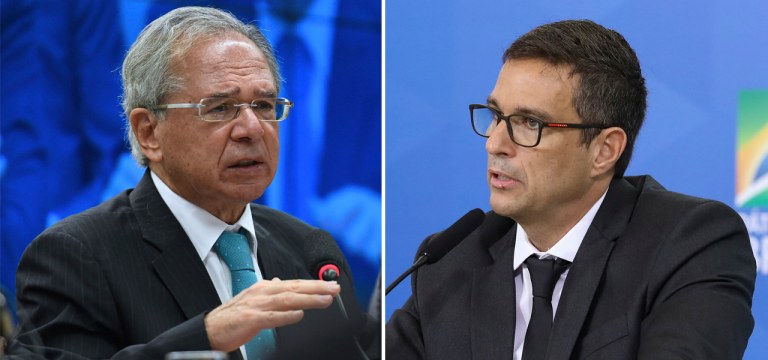 Paulo Guedes e Roberto Campos Neto