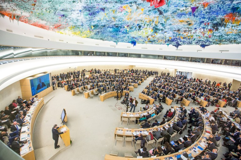 Plenário da Comissão de Direitos Humanos da ONU