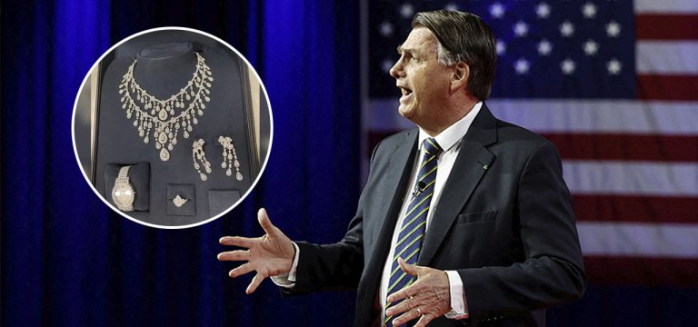 Joias e Jair Bolsonaro