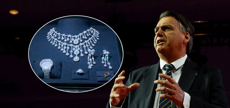 Joias e Jair Bolsonaro