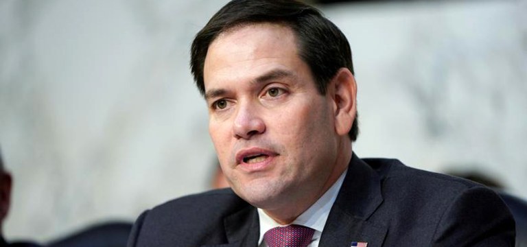 O senador estadunidense Marco Rubio