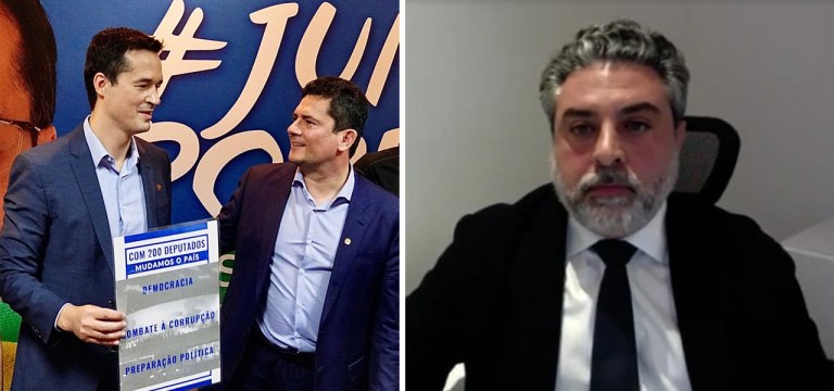 Montagem (da esq. para a dir.): Deltan Dallagnol, Sergio Moro e Tacla Duran
