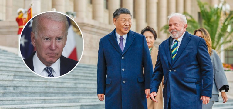 Joe Biden, Xi Jinping e Lula