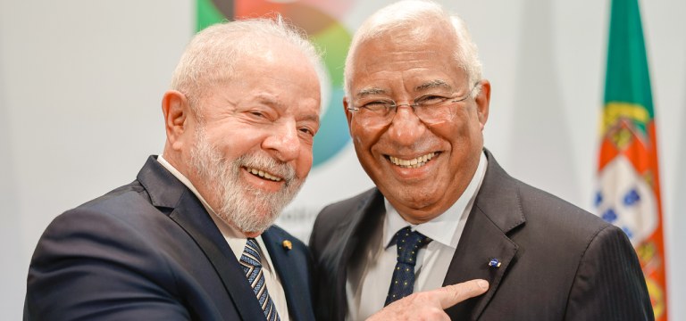 Presidente Lula e primeiro-ministro de Portugal, António Costa