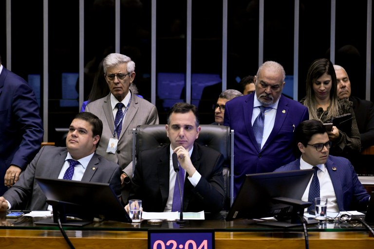 Presidente do Senado, Rodrigo Pacheco, lê requerimento de criação da CPMI dos Atos Golpistas de 8 de janeiro
