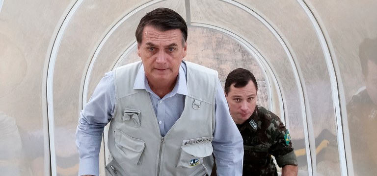 Jair Bolsonaro e Mauro Cid