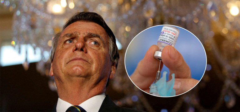Jair Bolsonaro e vacina
