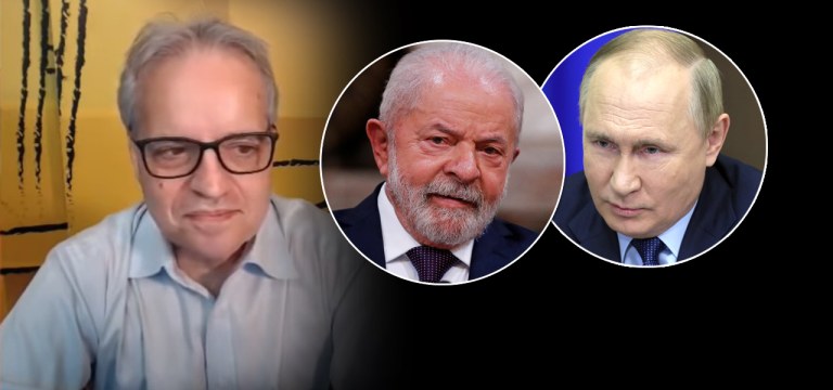 Marcelo Zero, Luiz Inácio lula da Silva e Vladimir Putin