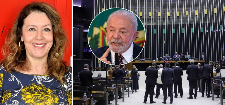Helena Chagas, Luiz Inácio Lula da Silva e a parte interna da Câmara