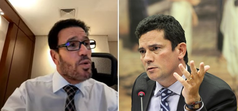 Tony Garcia e Sérgio Moro