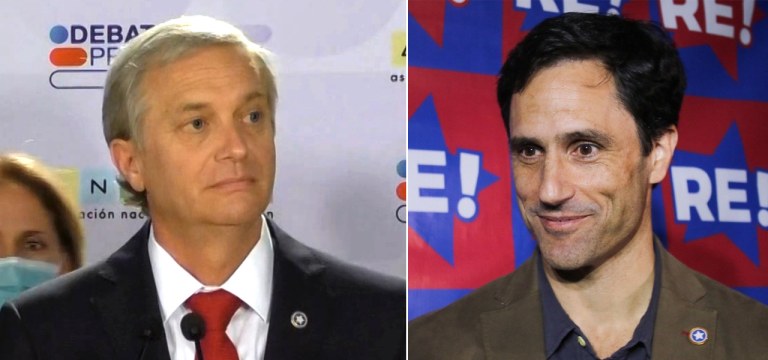 José Antonio Kast e Luís Silva
