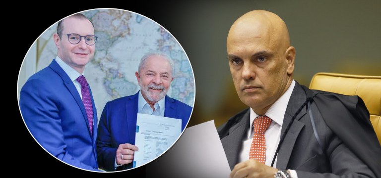 Cristiano Zanin, Lula e Alexandre de Moraes