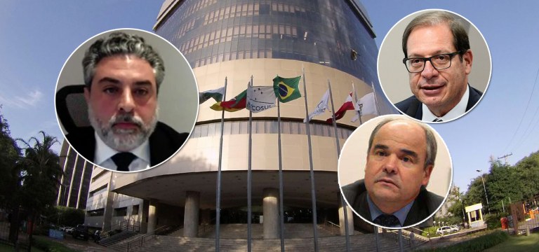Tacla Duran, Loraci Flores e Luis Felipe Salomão