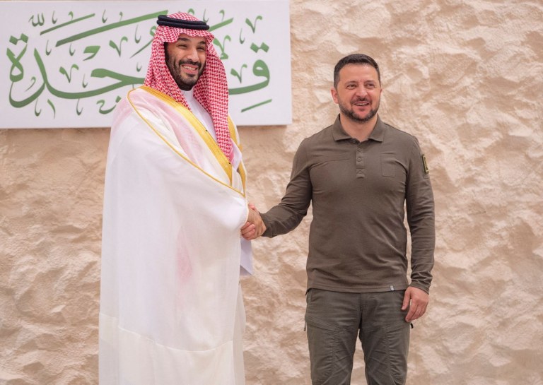 Mohamed Bin Salman e Vladimir Zelensky