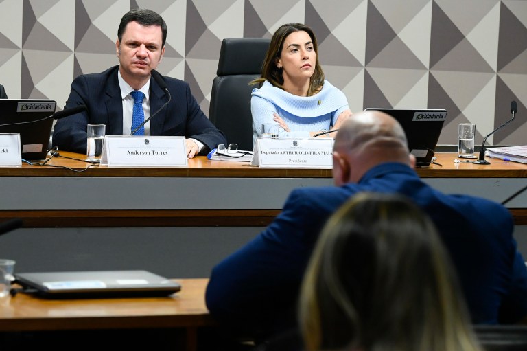 Anderson Torres depõe na CPMI dos Atos Golpistas