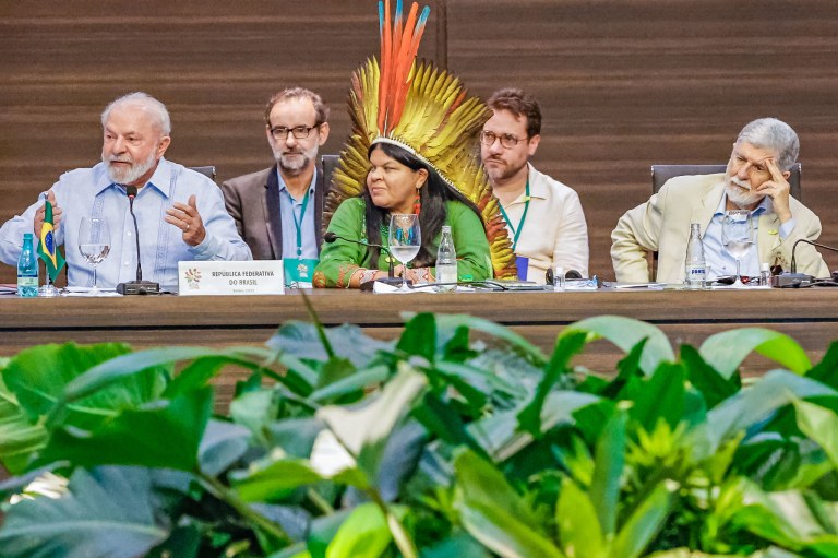 Lula na Cúpula Amazônica
