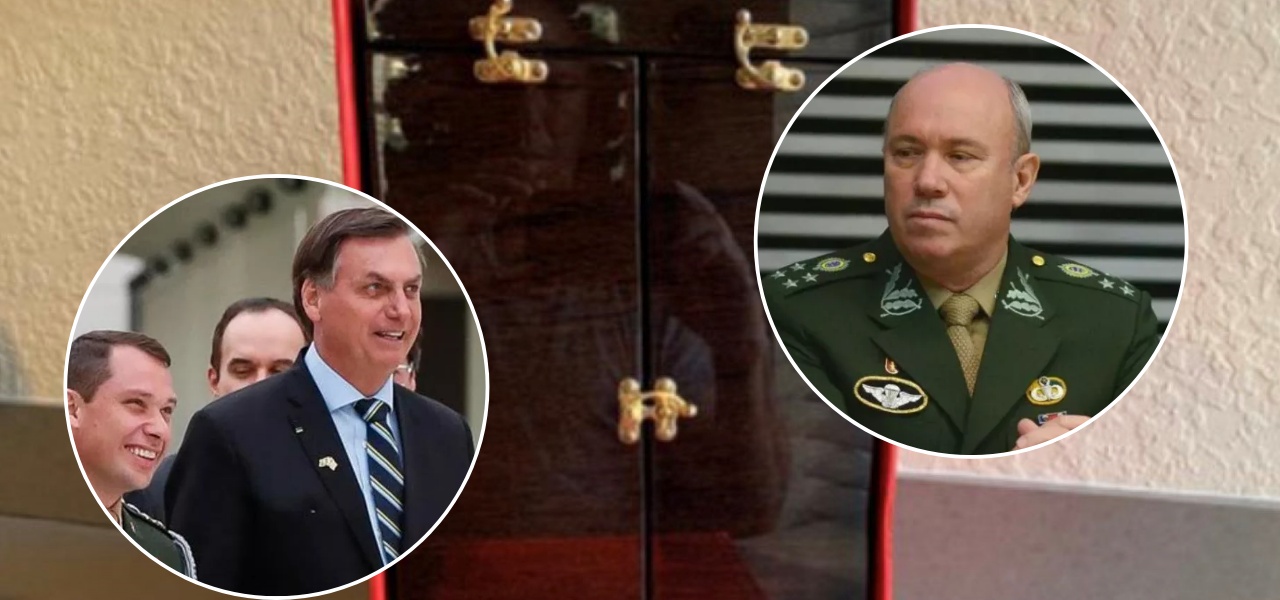 Mauro Cid, Jair Bolsonaro e Lourena Cid
